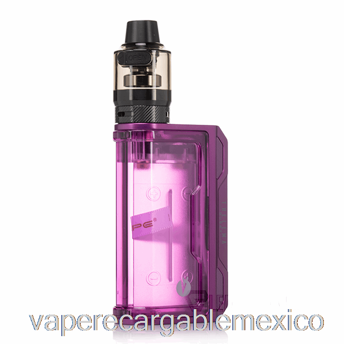 Vape Recargable Perdido Vape Thelema Quest 200w Kit De Inicio Místico Púrpura / Claro